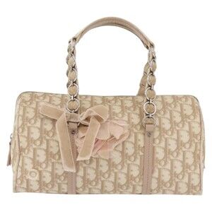 Dior Trotter Romantic Handbag Beige